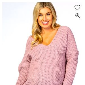 Oversized PinkBlush Sweater